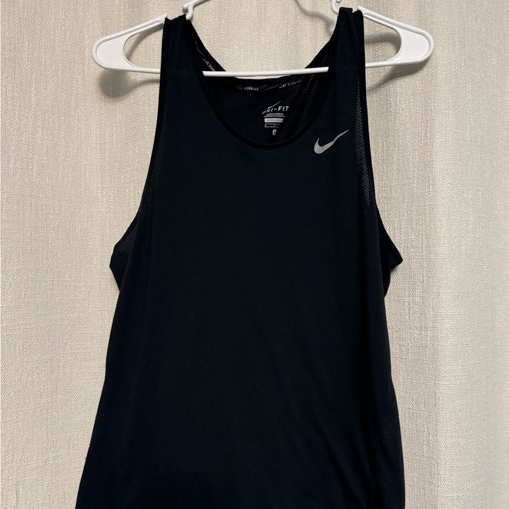 Nike Dri-FIT Black Running Tank